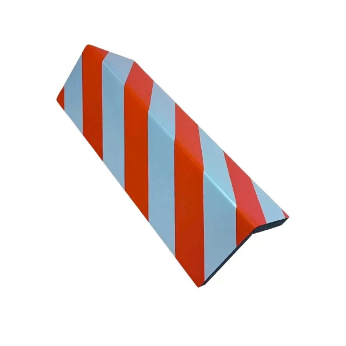 Wandeckenschutz aus Schaumstoff (Ecke) - Länge 44 cm, Breite 12,5 cm, Dicke 2 cm - rot-weißer