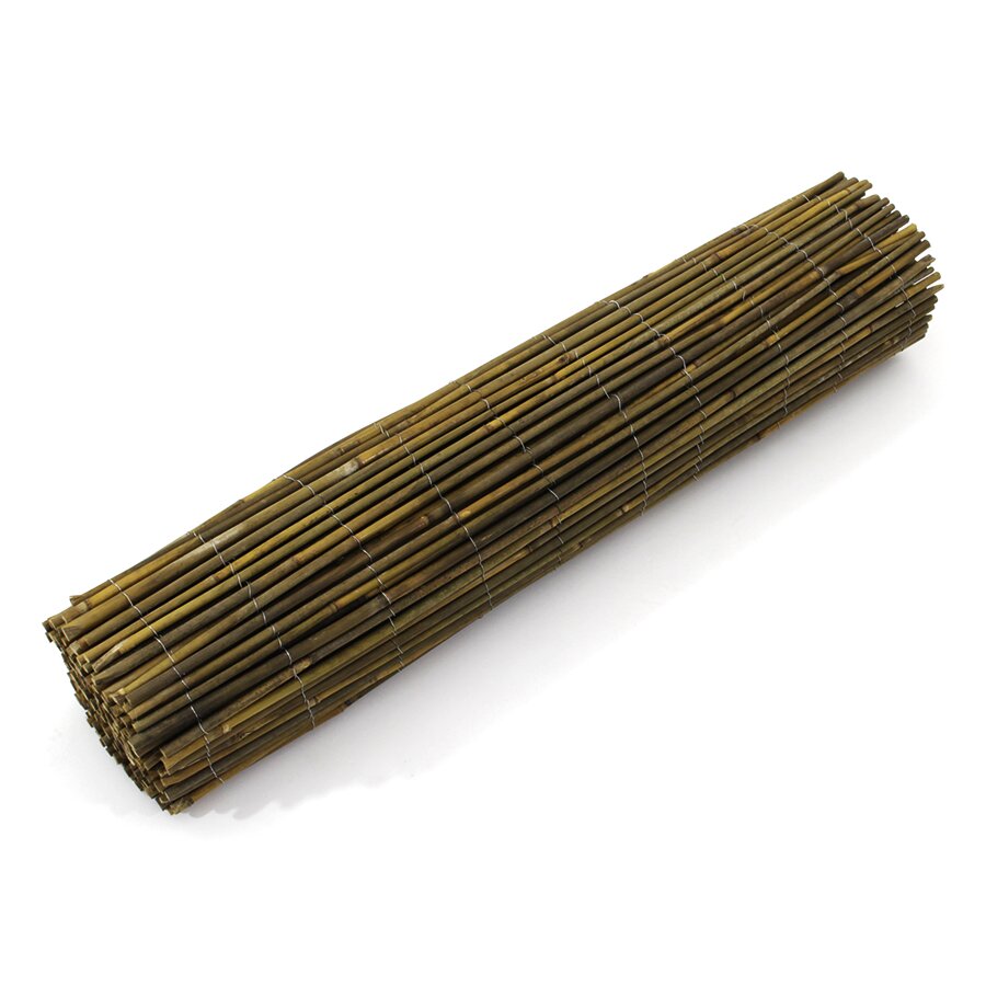 Bambusová stínící rohož "celý neštípaný bambus nelakovaný" - délka 300 cm a výška 150 cm