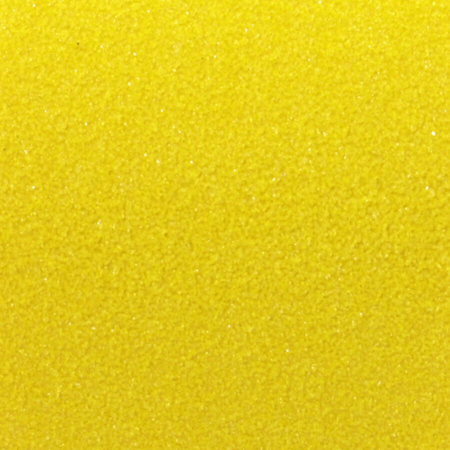 Žlutá korundová snímatelná protiskluzová páska FLOMA Standard Removable - délka 18,3 m, šířka 2,5 cm, tloušťka 0,7 mm