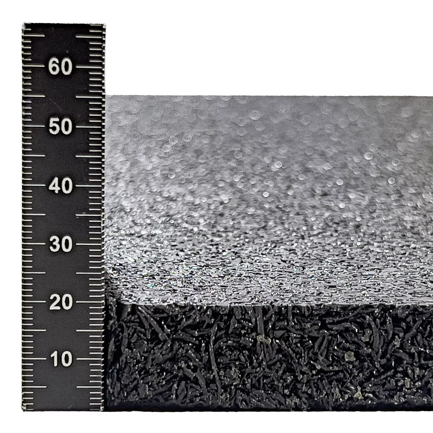 Antivibračná elastická tlmiaca rohož (doska) zo zmesi granulátu a drásaniny FLOMA UniPad FS700 - dĺžka 200 cm, šírka 100 cm, výška 2 cm