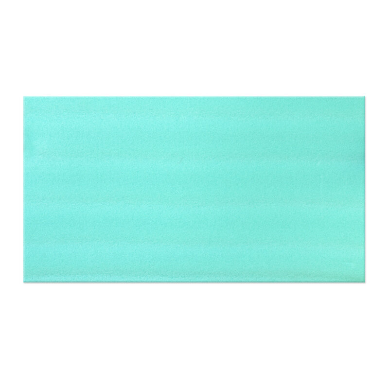Modro-zelená penová gymnastická podložka na cvičenie MASTER - dĺžka 90 cm, šírka 50 cm a výška 0,8 cm