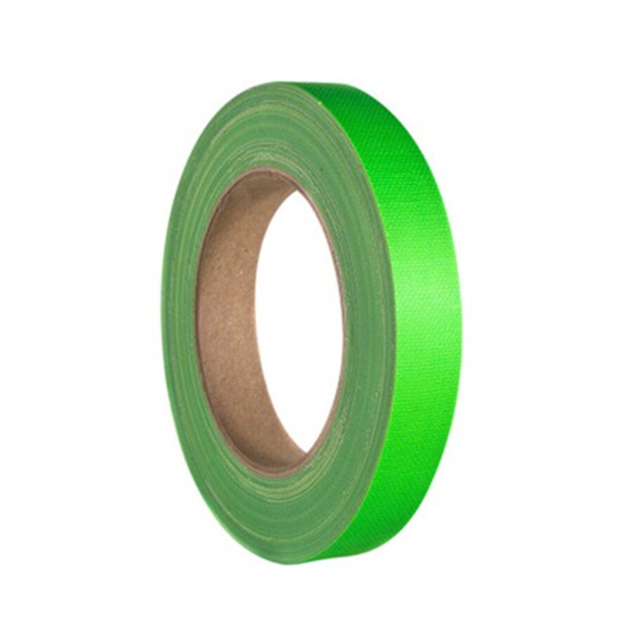 Neonově zelená výstražná páska - délka 25 m, šířka 1,9 cm