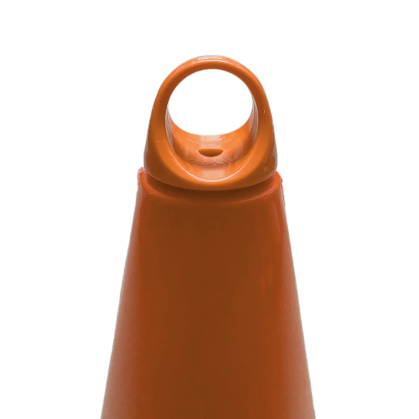 Oranžový plastový (PPC) držiak pre kužele a pre kužele a stĺpiky FLOMA TC24 - výška 6 cm