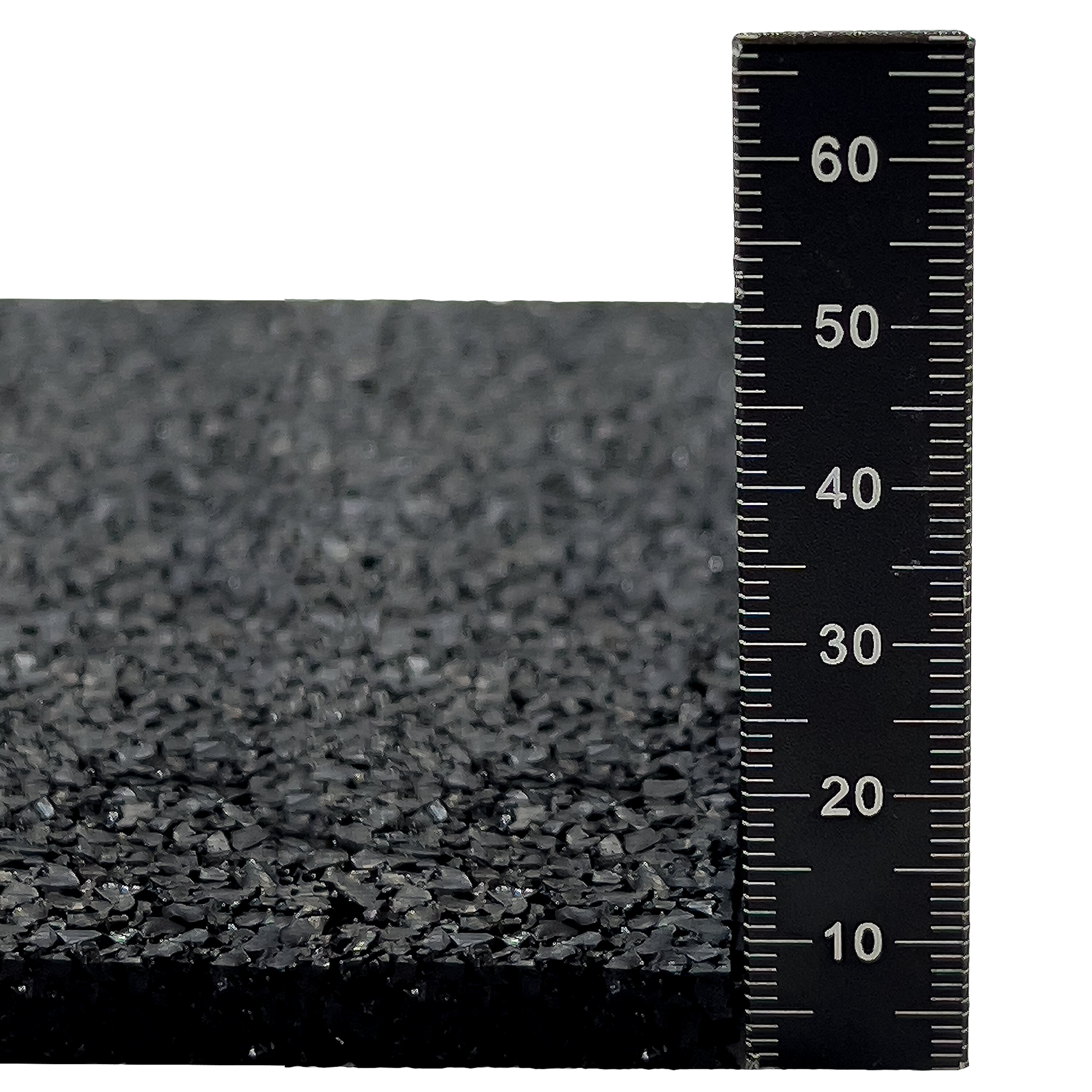 Gumová univerzálna podložka FLOMA UniPad - dĺžka 25 cm, šírka 25 cm, výška 0,8 cm