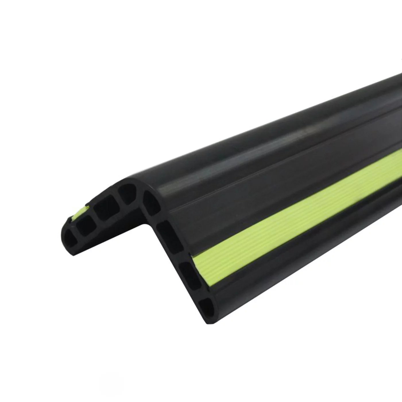 Wandschutz aus Gummi FLOMA - Länge 100 cm, Breite 8 cm, Höhe 8 cm - Schwarz