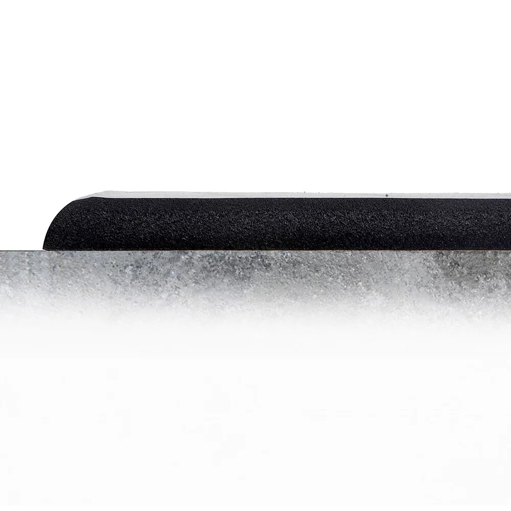 Čierna penová protiúnavová protišmyková rohož (metráž) Plus - dĺžka 1 cm, šírka 90 cm a výška 1,5 cm
