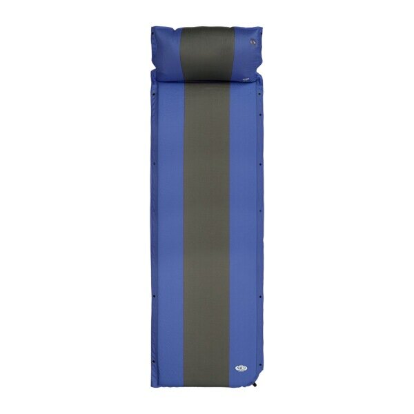 Modrá samonafukovací karimatka NILS CAMP NC4349 - délka 193 cm, šířka 58 cm, výška 3 cm
