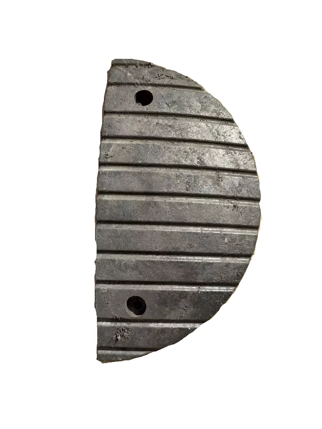 Bremsschwelle aus Kunststoff &quot;Nut&quot; SB60 - Länge 39 cm, Breite 20 cm, Höhe 5 cm - schwarze