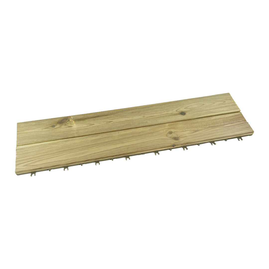 Drevená drevoplastová terasová dlažba Linea Woodenstyle - dĺžka 118 cm, šírka 30,5 cm, výška 3 cm