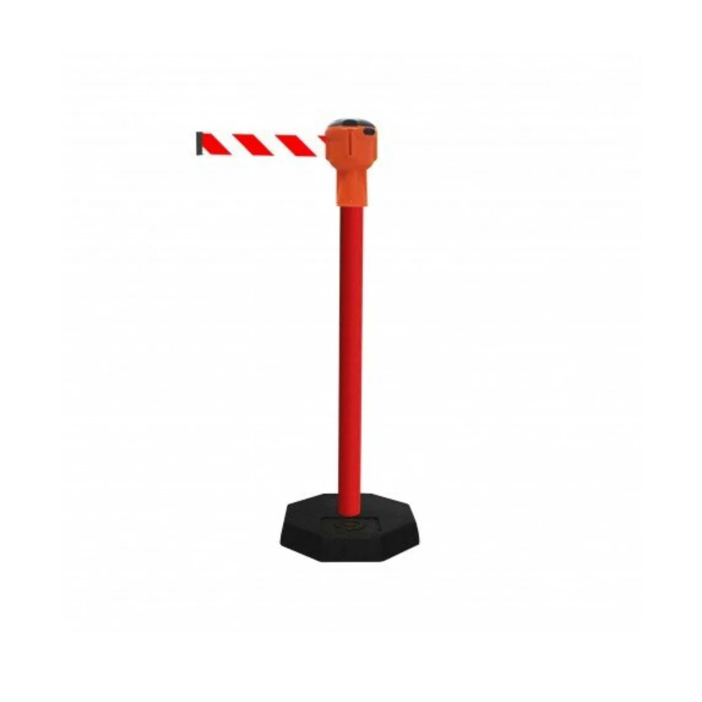 Abgrenzende Spalte - Länge 900 cm, Höhe 116 cm - rote