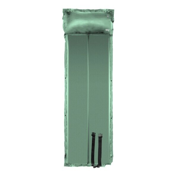 Zelená samonafukovací karimatka NILS CAMP NC4008 - délka 188 cm, šířka 57 cm, výška 2,5 cm