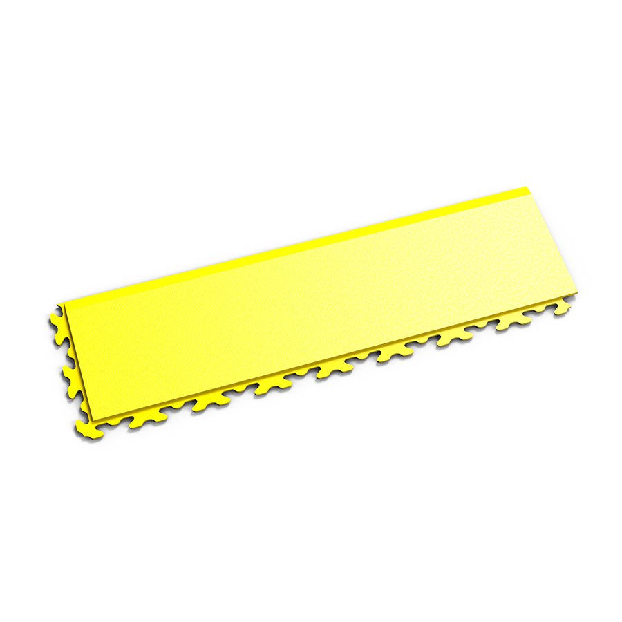 Žlutý PVC vinylový nájezd "typ B" Fortelock Invisible - délka 46,8 cm, šířka 14,5 cm a výška 0,67 cm
