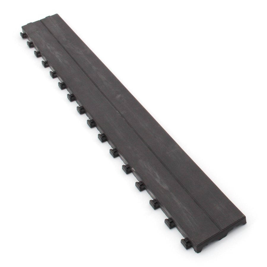 Hnedá plastová terasová dlažba Linea Woodenlike (drevo) - dĺžka 116,5 cm, šírka 14,3 cm a výška 2,5 cm