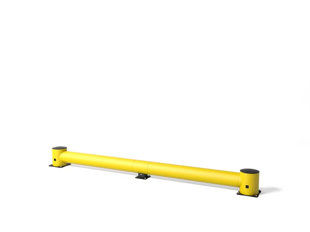 Sicherheitsbarriere - Länge 75 cm, Höhe 26 cm - gelbe