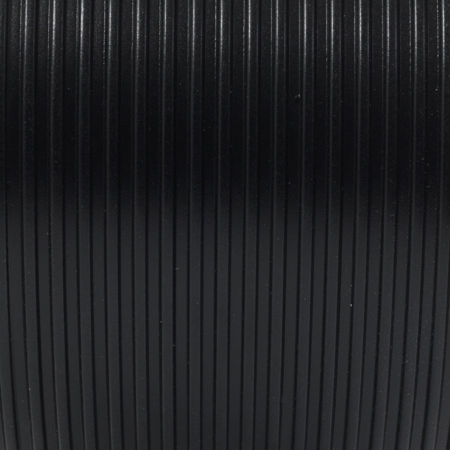 Čierna gumová ochranná protišmyková páska FLOMA Ribbed - dĺžka 9,15 m, šírka 2,5 cm, hrúbka 1,7 mm