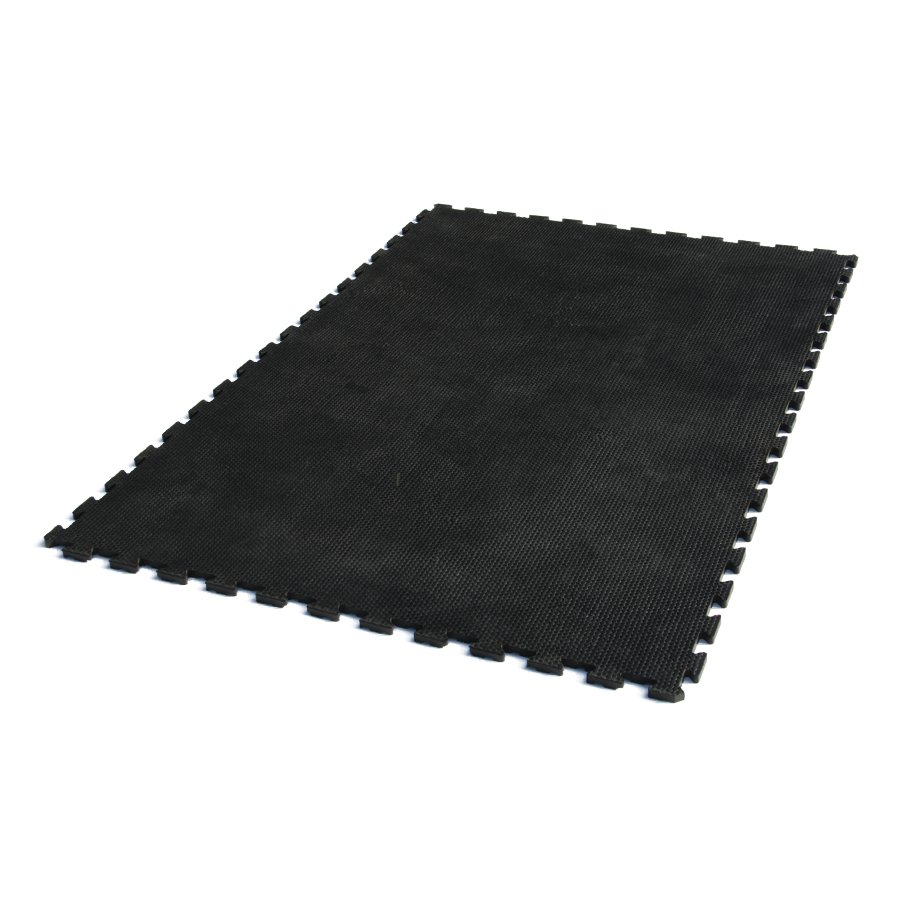 Gumová podlahová zátěžová rohož FLOMA Safety Stance - délka 180 cm, šířka 120 cm a výška 2 cm