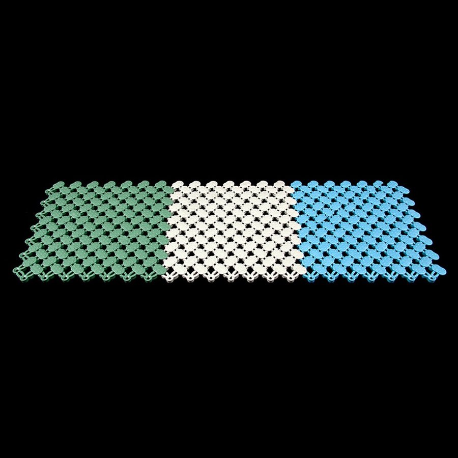 Modrá bazénová rohož FLOMA - délka 20 cm, šířka 20 cm a výška 0,8 cm