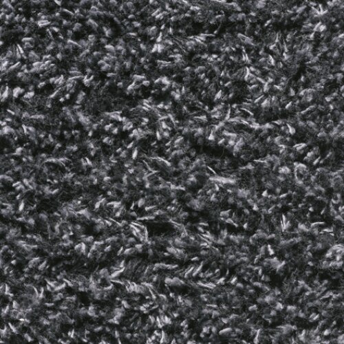 Antracitová vnútorná čistiaca prateľná vstupná rohož (metráž) FLOMA Natuflex - dĺžka 1 cm, šírka 200 cm a výška 0,6 cm