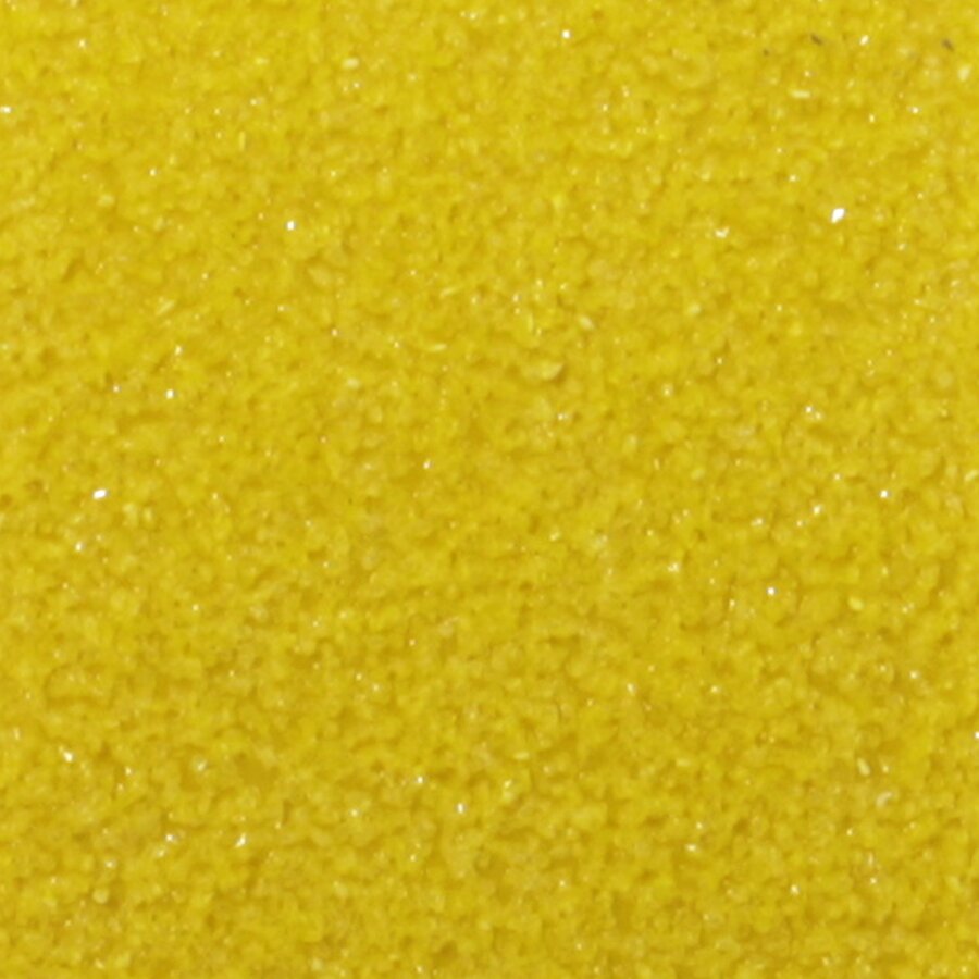Žltá korundová protišmyková páska FLOMA Standard - dĺžka 18,3 m, šírka 2,5 cm, hrúbka 0,7 mm