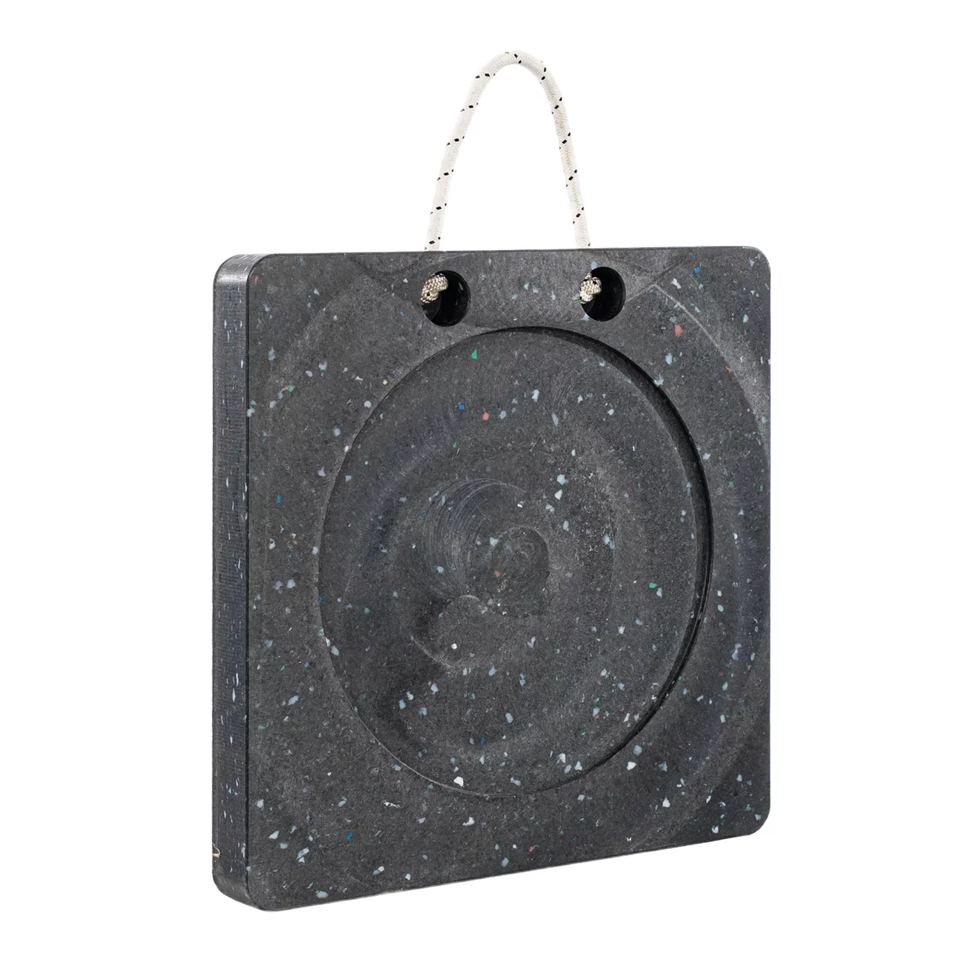 Stabilisierende Anti-Rutsch Unterlegplatte unter den Füßen von Maschinen, Handhabungs- und Baugeräten FLOMA - Länge 70 cm, Breite 70 cm, Höhe 6 cm