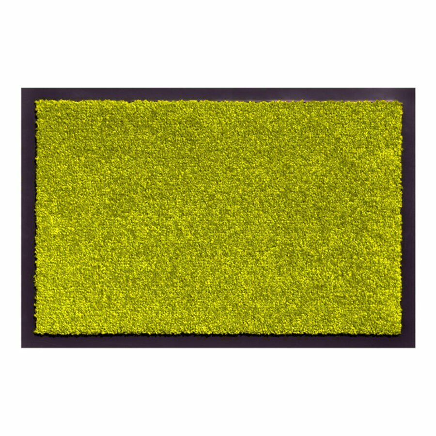 Zelená vstupná rohož FLOMA Future - dĺžka 40 cm, šírka 60 cm, výška 0,5 cm