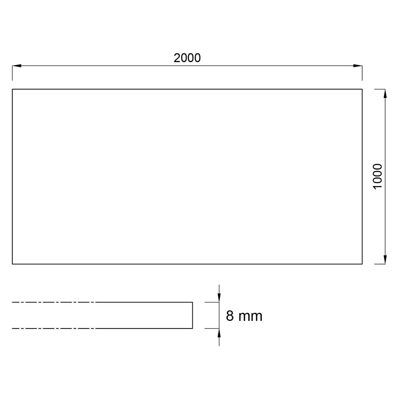 Guma podłogowa czarno-zielona (płyta) FLOMA FitFlo SF1050 - długość 200 cm, szerokość 100 cm i wysokość 0,8 cm