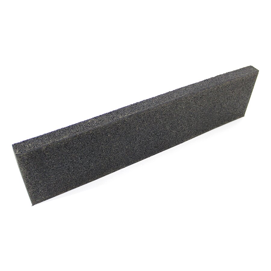 Černý gumový dopadový obrubník FLOMA - délka 100 cm, šířka 5 cm a výška 25 cm