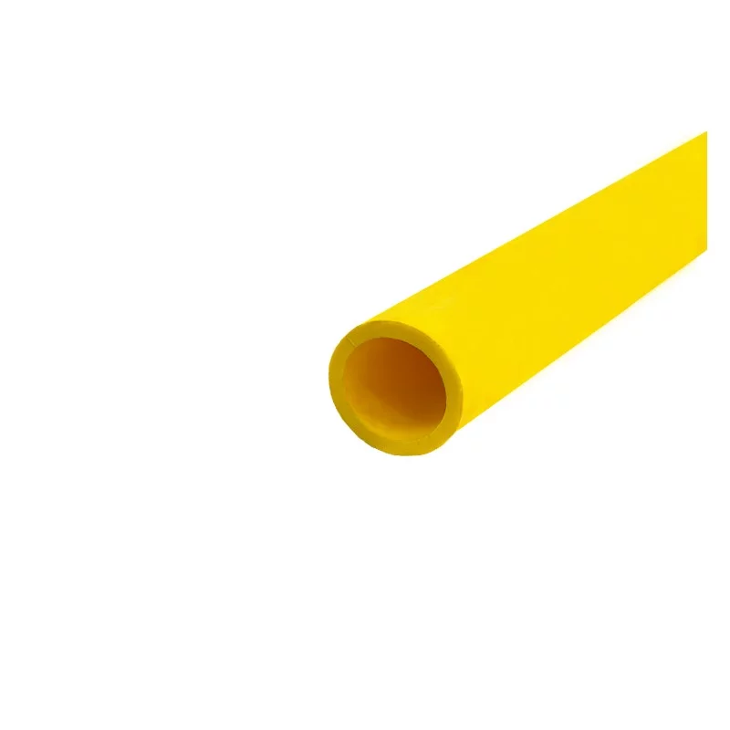 Žlutá pěnová magnetická ochrana rohů zdí a stěn typ RA40 - průměr 6,1 cm, délka 100 cm
