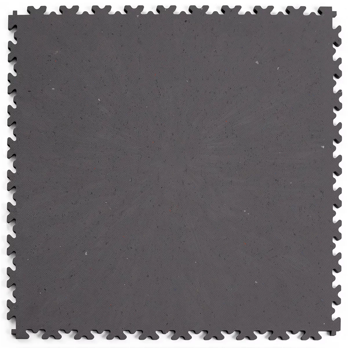 PVC-Fliese Fortelock Industry ECO (Leder) - Länge 51 cm, Breite 51 cm, Höhe 0,7 cm - Graphit