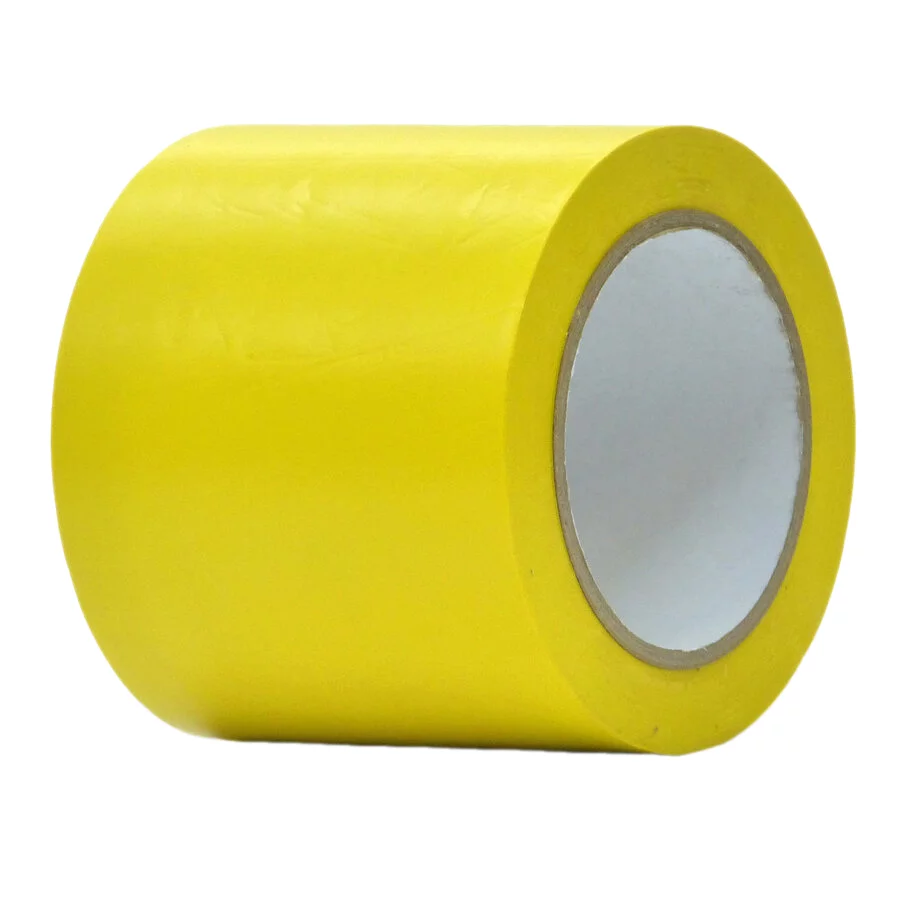 Markierungsband Standard - Länge 33 m, Breite 10 cm - Gelb