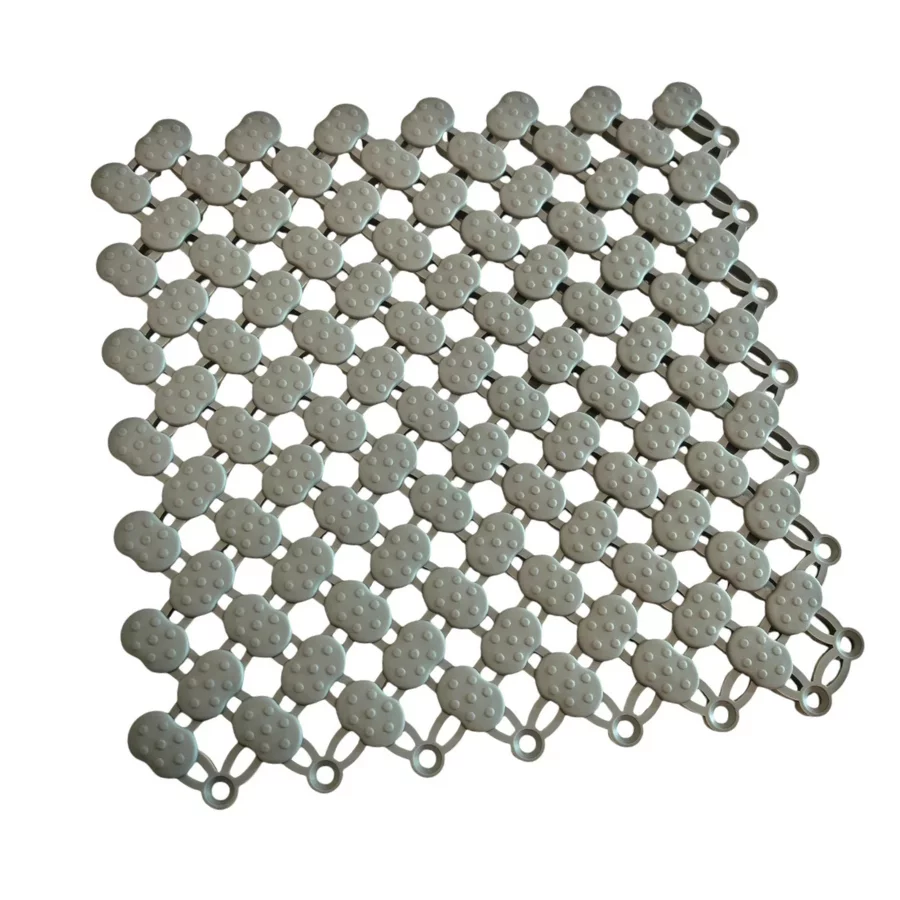 Poolmatte FLOMA SP20 - Länge 21,7 cm, Breite 21,7 cm, Höhe 0,8 cm - Grau