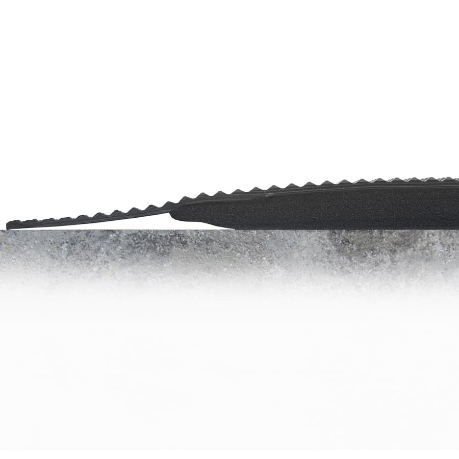 Černá protiskluzová rohož pro svářeče - výška 1,25 cm