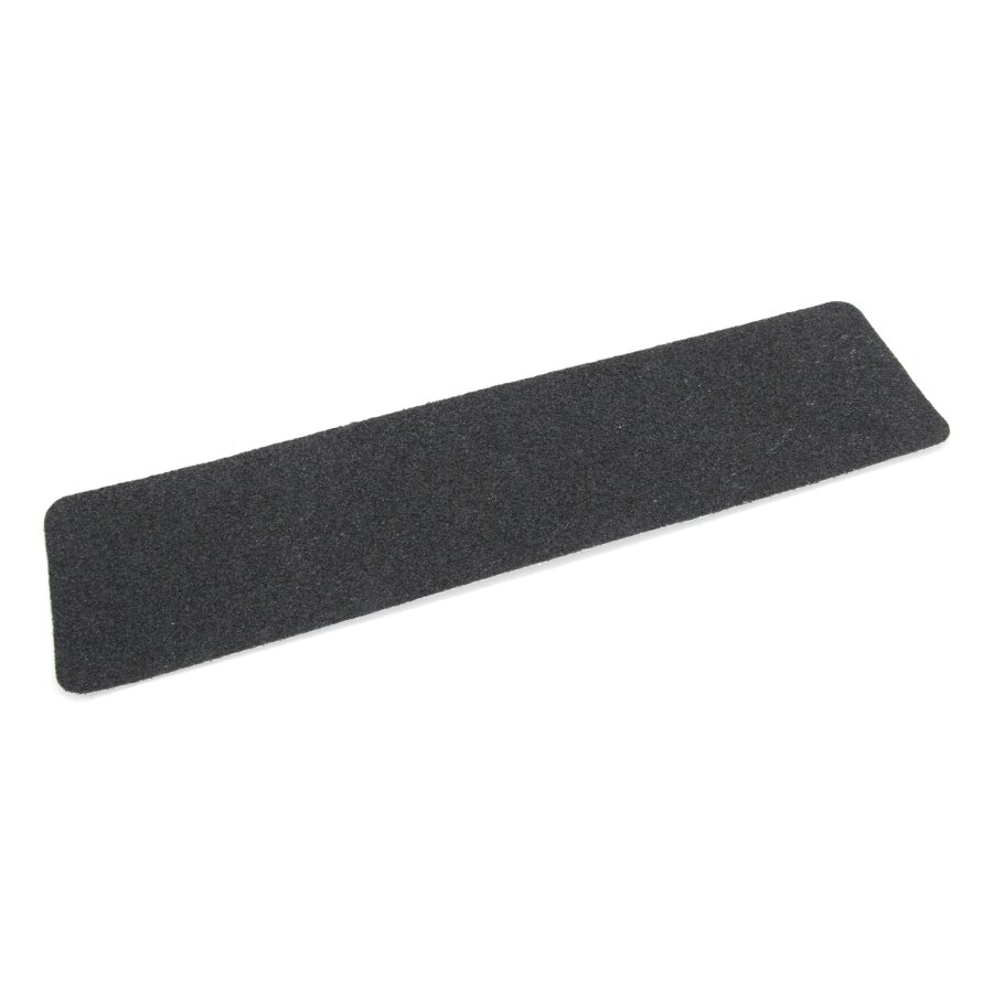 Černá korundová protiskluzová páska (pás) FLOMA Super - délka 15 cm, šířka 61 cm a tloušťka 1 mm