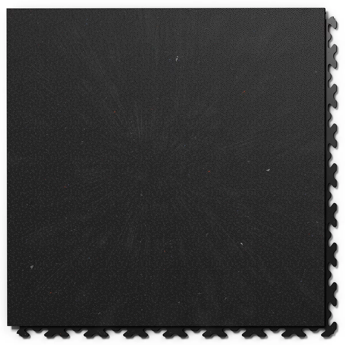 PVC-Fliese Fortelock Invisible ECO (Schlangenhaut) - Länge 45,3 cm, Breite 45,3 cm, Höhe 0,67 cm - Schwarz