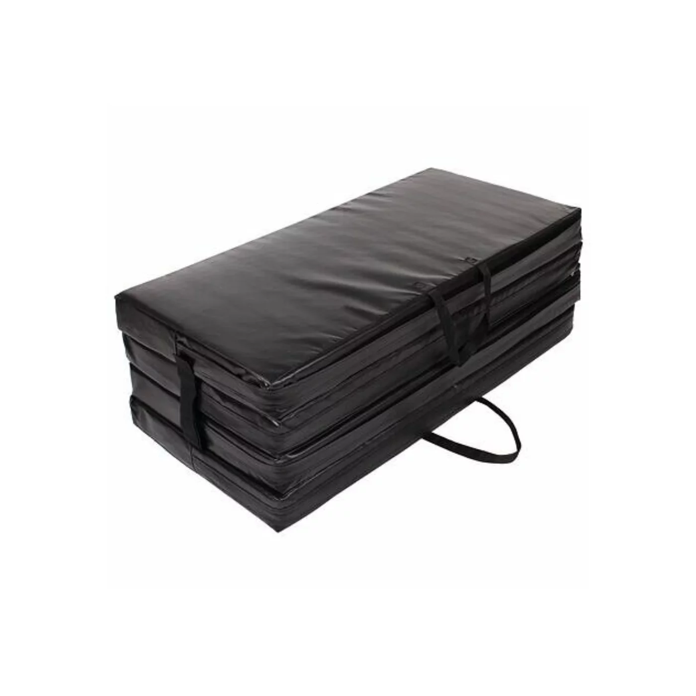 Materac FoldMat 6 składany gimnastyczny - długość 195 cm, szerokość 100 cm, grubość 6 cm - czarny