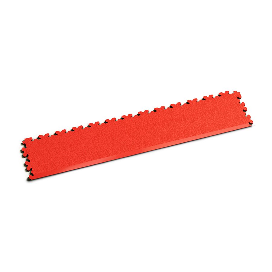 Červený PVC vinylový záťažový nájazd Fortelock XL (hadia koža) - dĺžka 65,3 cm, šírka 14,5 cm, výška 0,4 cm