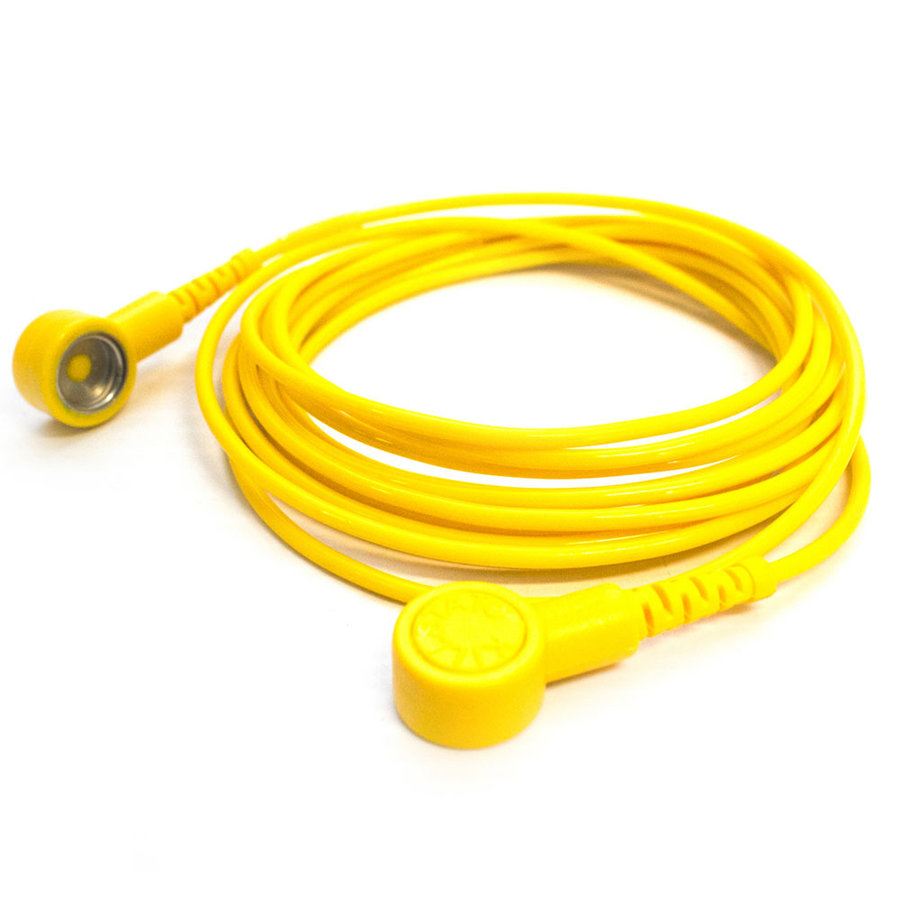 Uzemňovací kabel pro ESD rohože - délka 300 cm