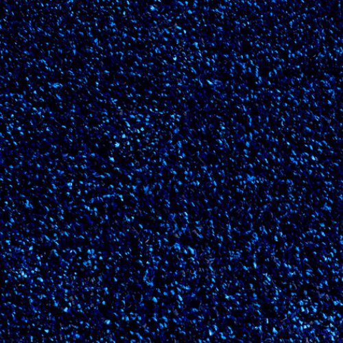 Modrá vnútorná čistiaca prateľná vstupná rohož FLOMA Aqua Luxe - dĺžka 40 cm, šírka 60 cm a výška 1,2 cm
