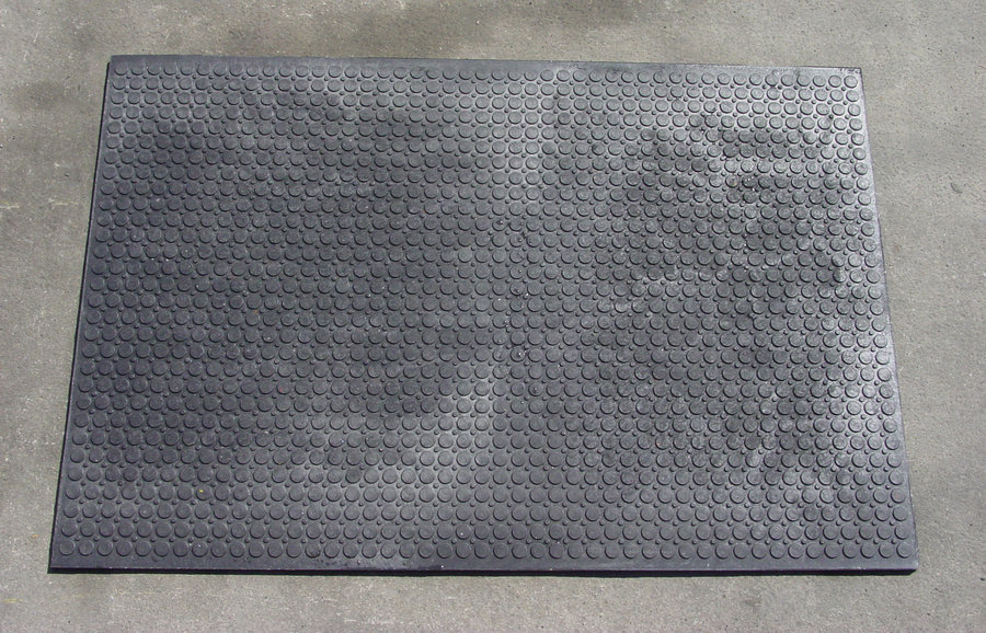 PVC vinylová hladká interierová podlahová deska FLOMA RePVC T617 - délka 120 cm, šířka 80 cm a výška 1,2 cm