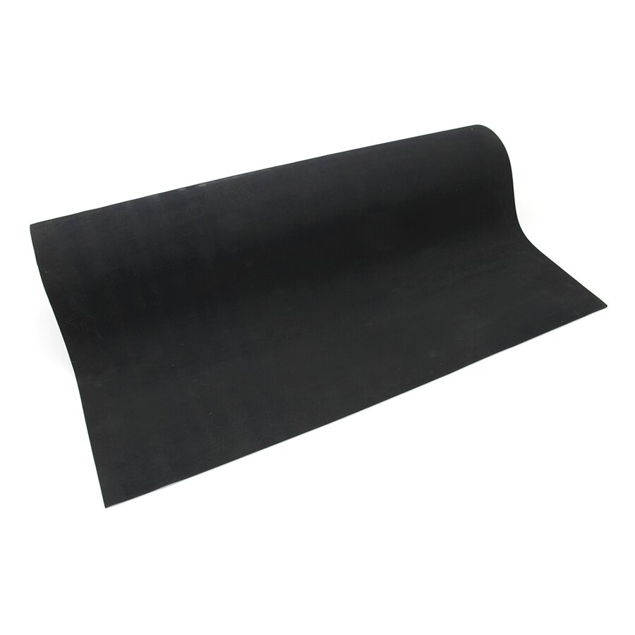 Černá protiskluzová průmyslová rohož Rib ‘n’ Roll - výška 0,3 cm