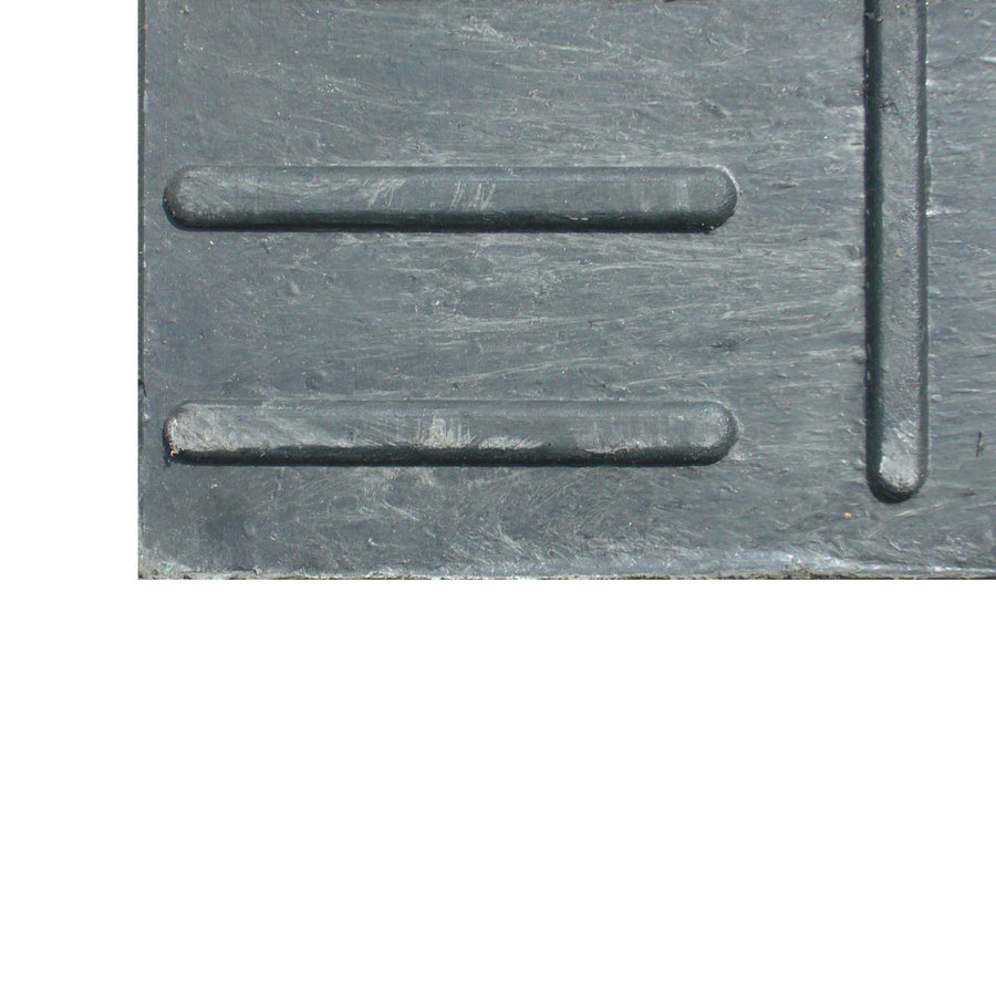 PVC vinylová hladká stájová podlahová deska FLOMA RePVC T618 - délka 120 cm, šířka 80 cm a výška 1,2 cm