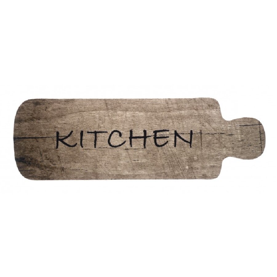 Kuchynský prateľný koberec FLOMA Cutting board - dĺžka 50 cm, šírka 150 cm a výška 0,5 cm