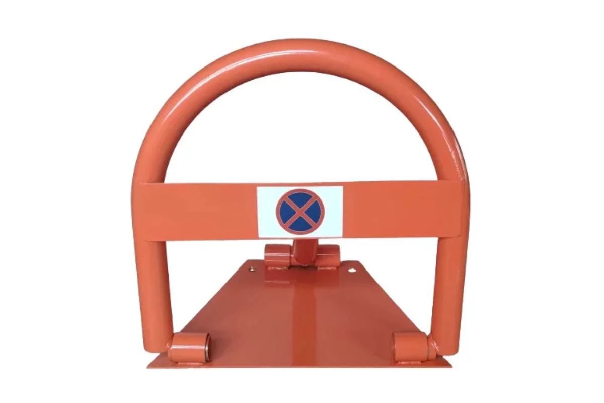 Parkschranke aus Stahl - Breite 40 cm, Höhe 41 cm - rote