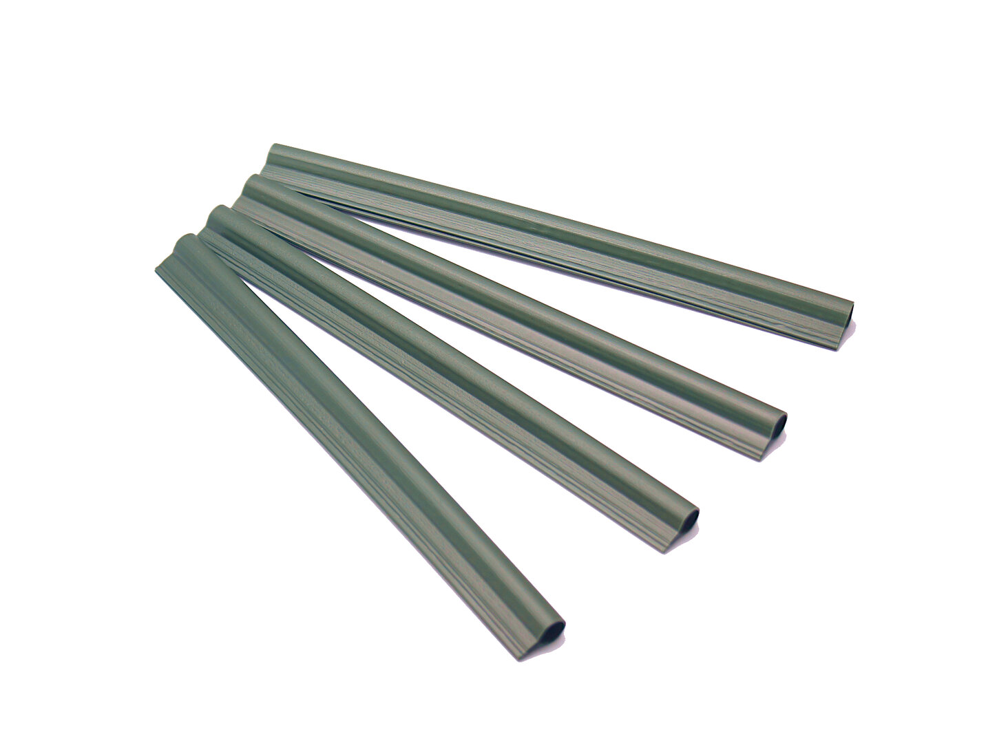 Zelený plastový plotový úchyt - dĺžka 19 cm