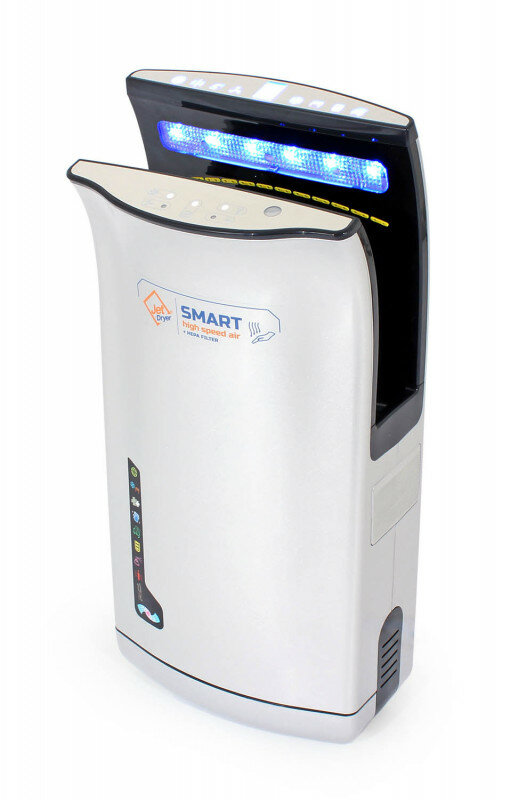 Plastový bezdotykový tryskový vysoušeč rukou Jet Dryer SMART