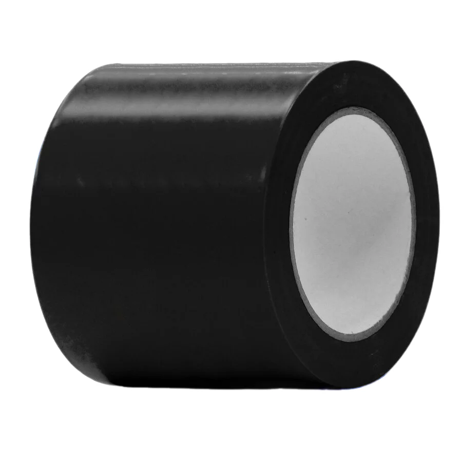 Markierungsband Standard - Länge 33 m, Breite 10 cm - Schwarz