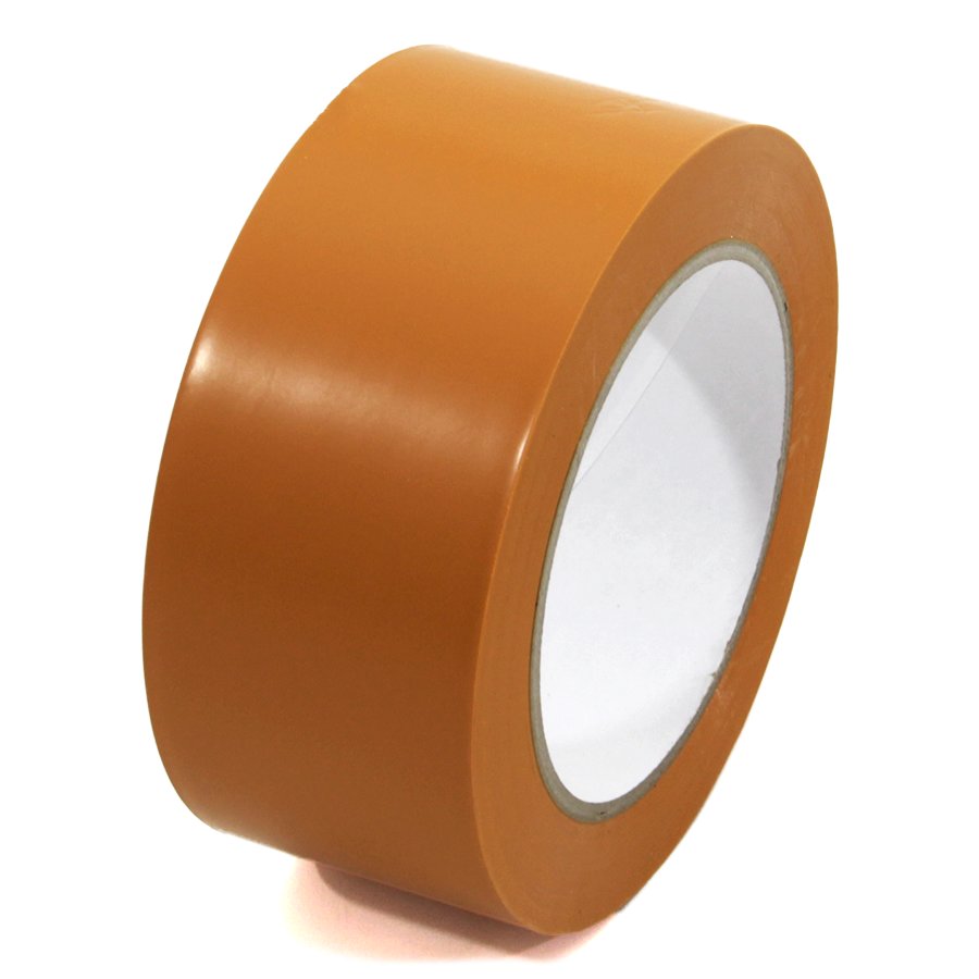 Oranžová vyznačovací páska Standard - délka 33 m a šířka 5 cm