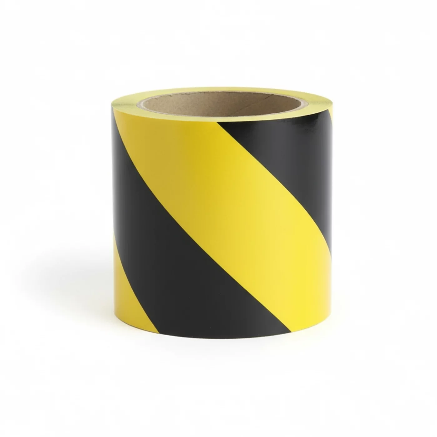 Linkes Warnband - Länge 15 m, Breite 10 cm - Schwarz-Gelb