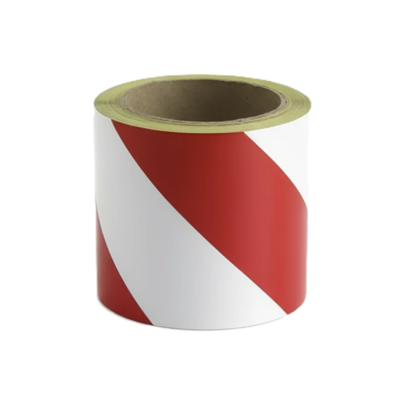 Linkes Warnband - Länge 15 m, Breite 10 cm - Weiß-Rot