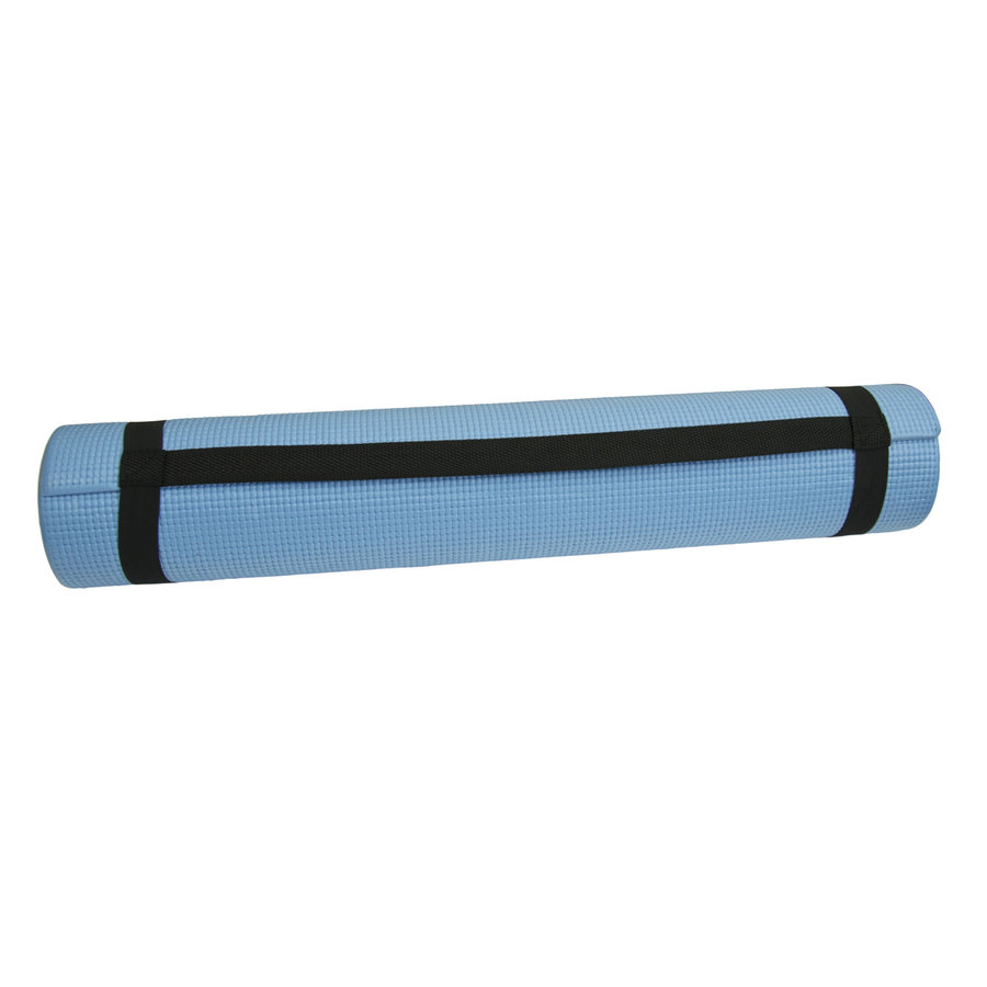 Modrá podložka na cvičenie a na jogu MASTER - dĺžka 173 cm, šírka 61 cm a výška 0,5 cm